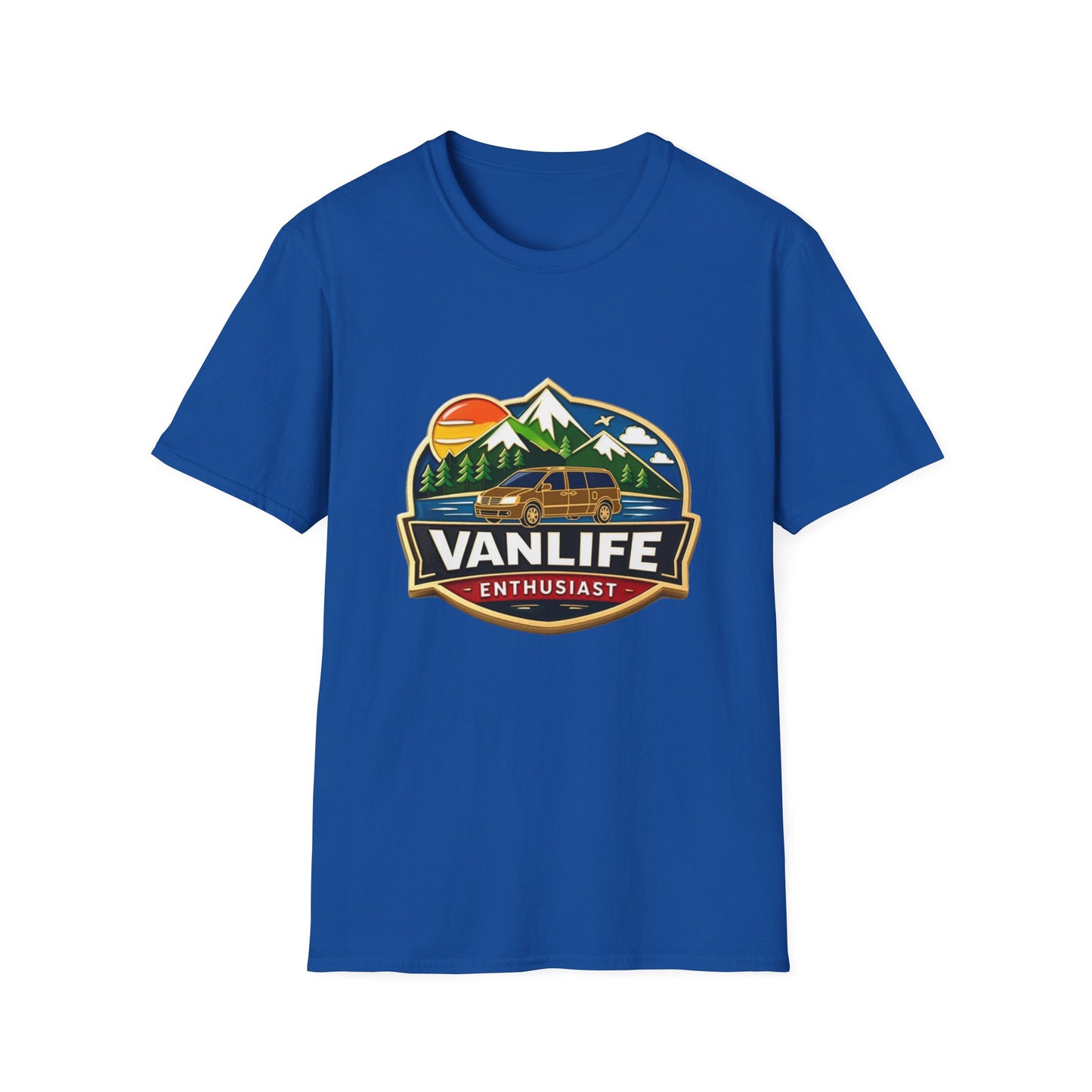 VanLife Enthusiast T-Shirt, Softstyle, Unisex VanLifeEnthusiast.com