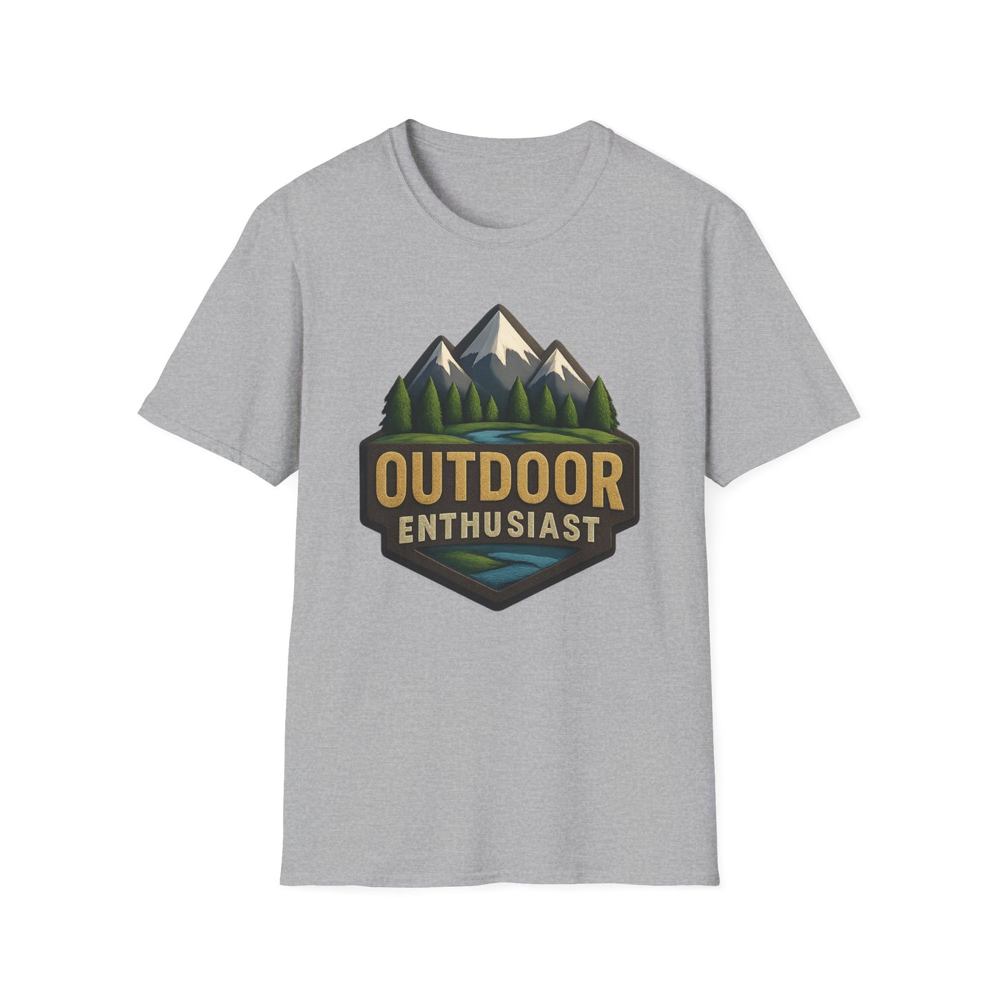 Outdoor Enthusiast T-Shirt, Softstyle, Unisex OutdoorEnthusiast.ca