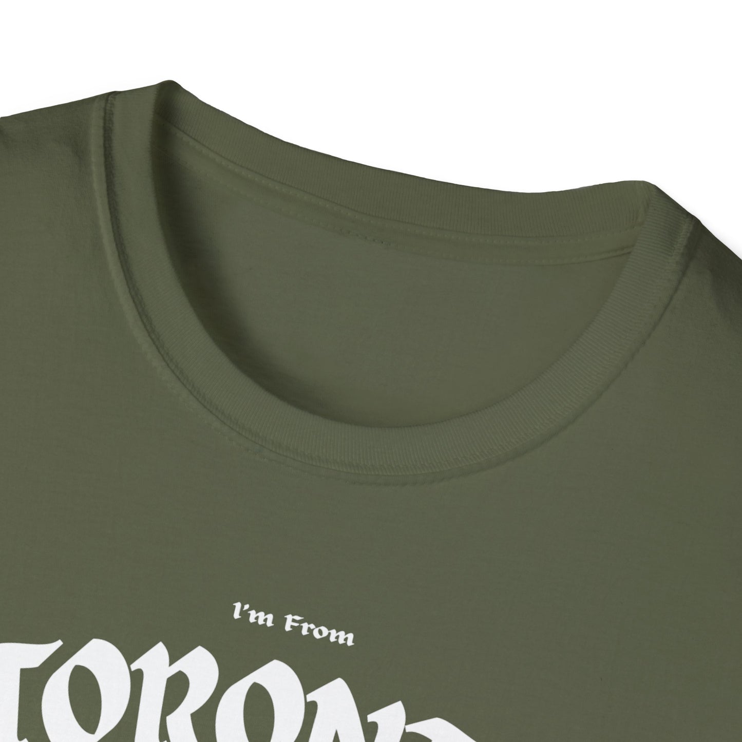 Toronto Underestimate Gal T-Shirt, c006-n00-s001 Softstyle Graphic Tee, Unisex Casual Wear, Support'n Locals Merch, Gift for Community Lovers.