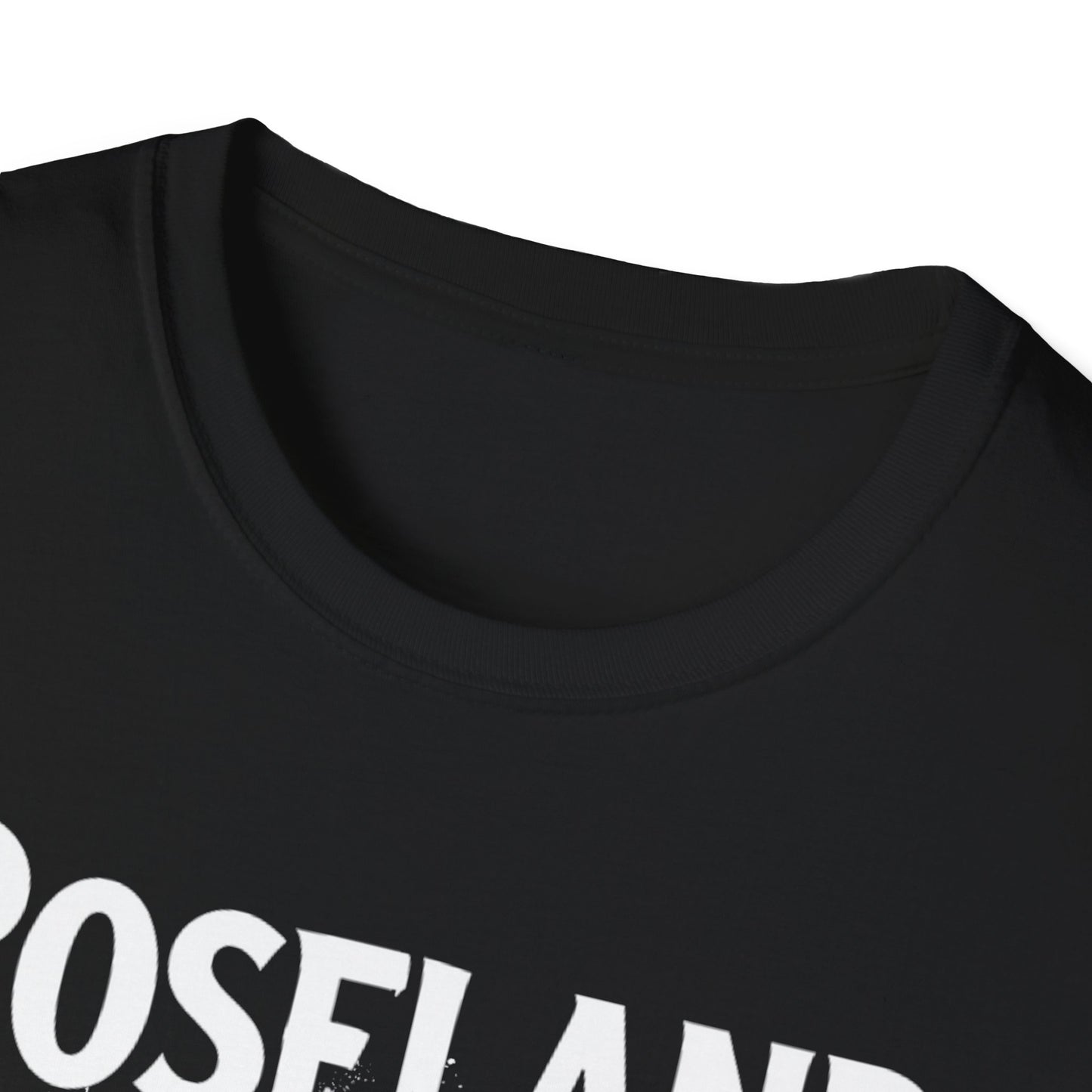 ROSELAND, We Support Our Own 2, Hardcore Local White Leaf T-Shirt, Softstyle Graphic Tee, Unisex Casual Wear, Support Local Merch, Gift for Community Lovers Finkz Windsor