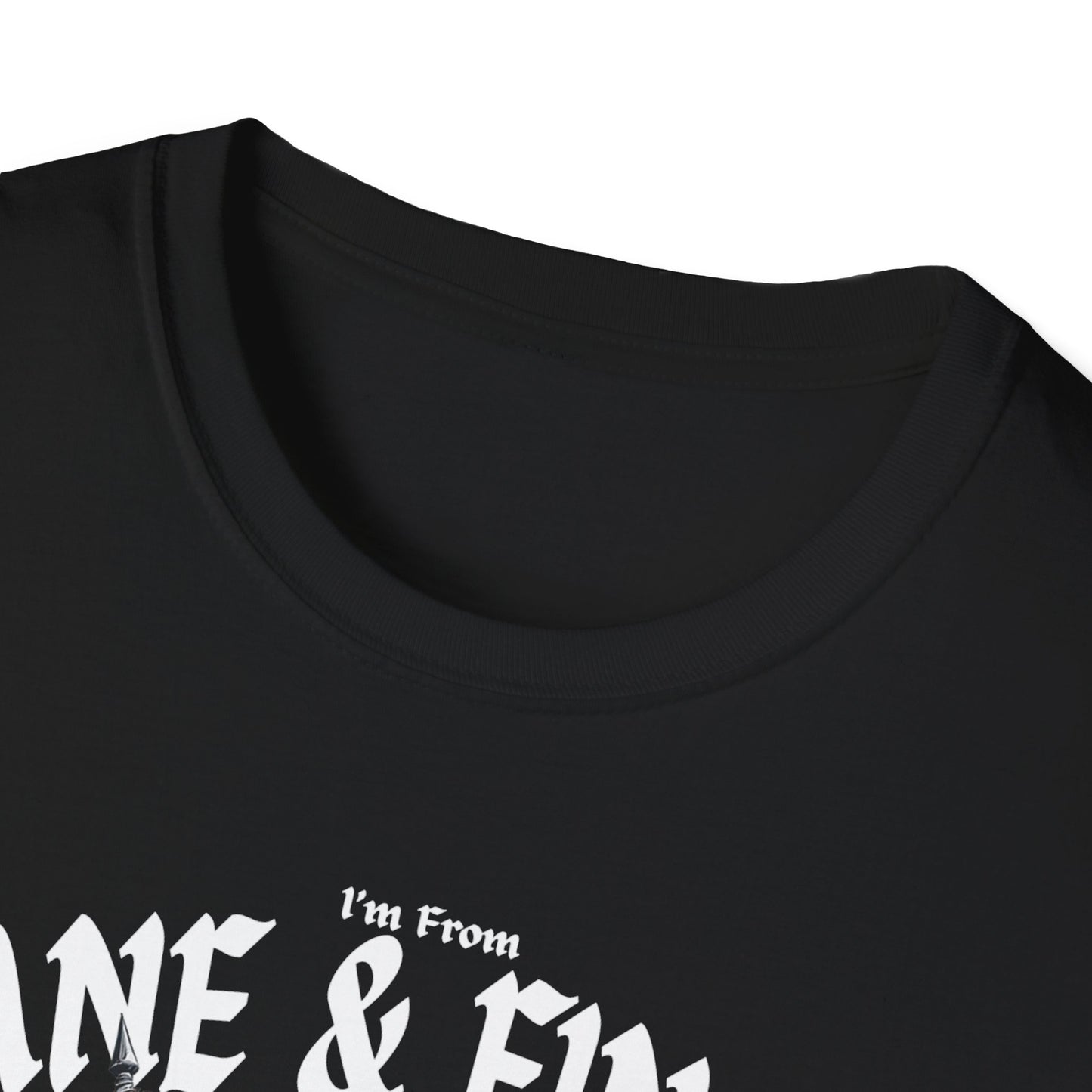 Jane and Finch Underestimate Guy T-Shirt, c06-n03-s002 Softstyle Graphic Tee, Unisex Casual Wear, Support'n Locals Merch, Gift for Community Lovers.