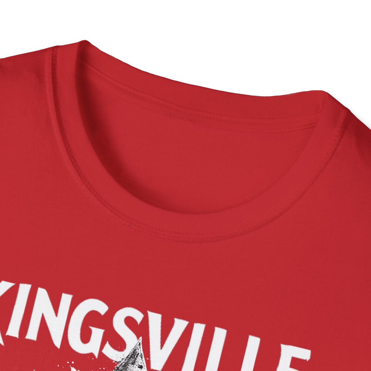 KINGSVILLE, Rep'n My Hood, Hardcore Local Cool Leaf T-Shirt, Softstyle Graphic Tee, Unisex Casual Wear, Support Local Merch, Gift for Community Lovers, Finkz WINDSOR