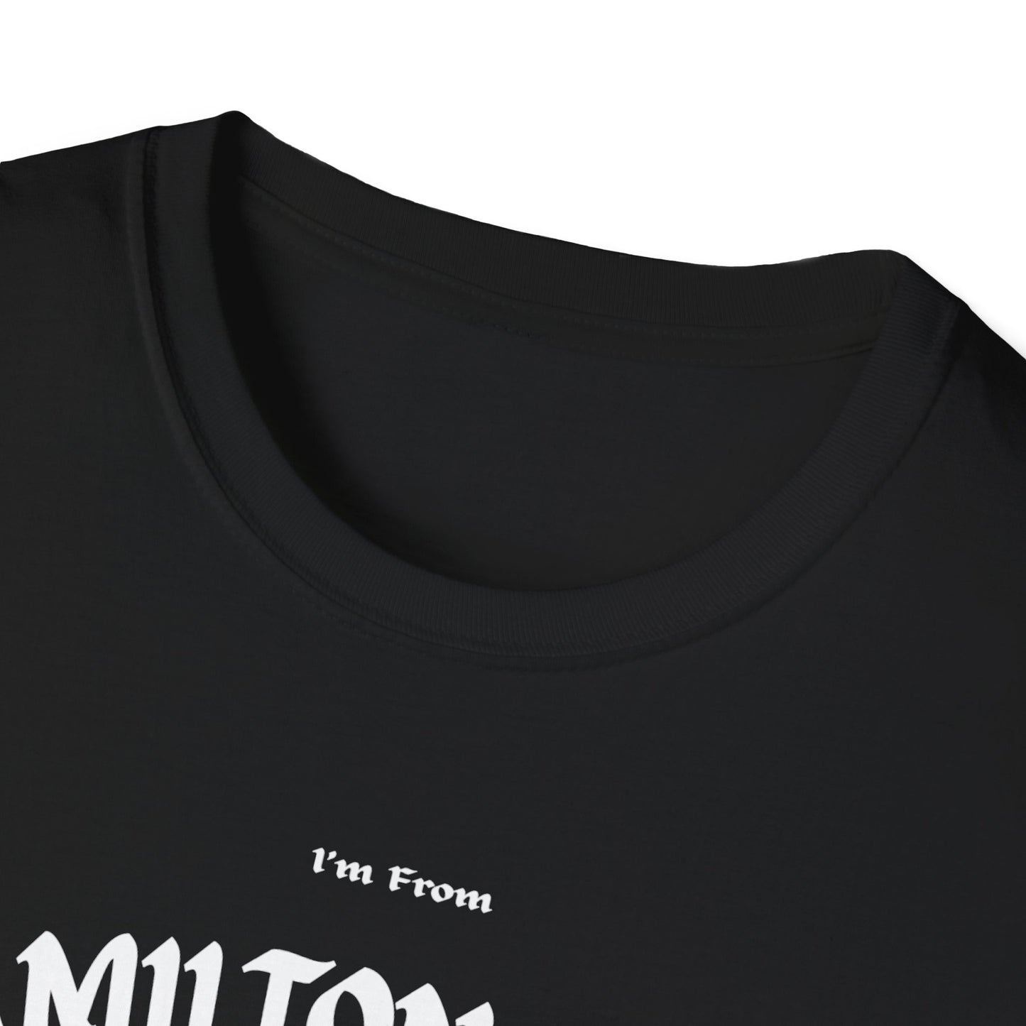 Hamilton Road Underestimate Gal T-Shirt, c02-n04-s001 Softstyle Graphic Tee, Unisex Casual Wear, Support'n Locals Merch, Gift for Community Lovers.