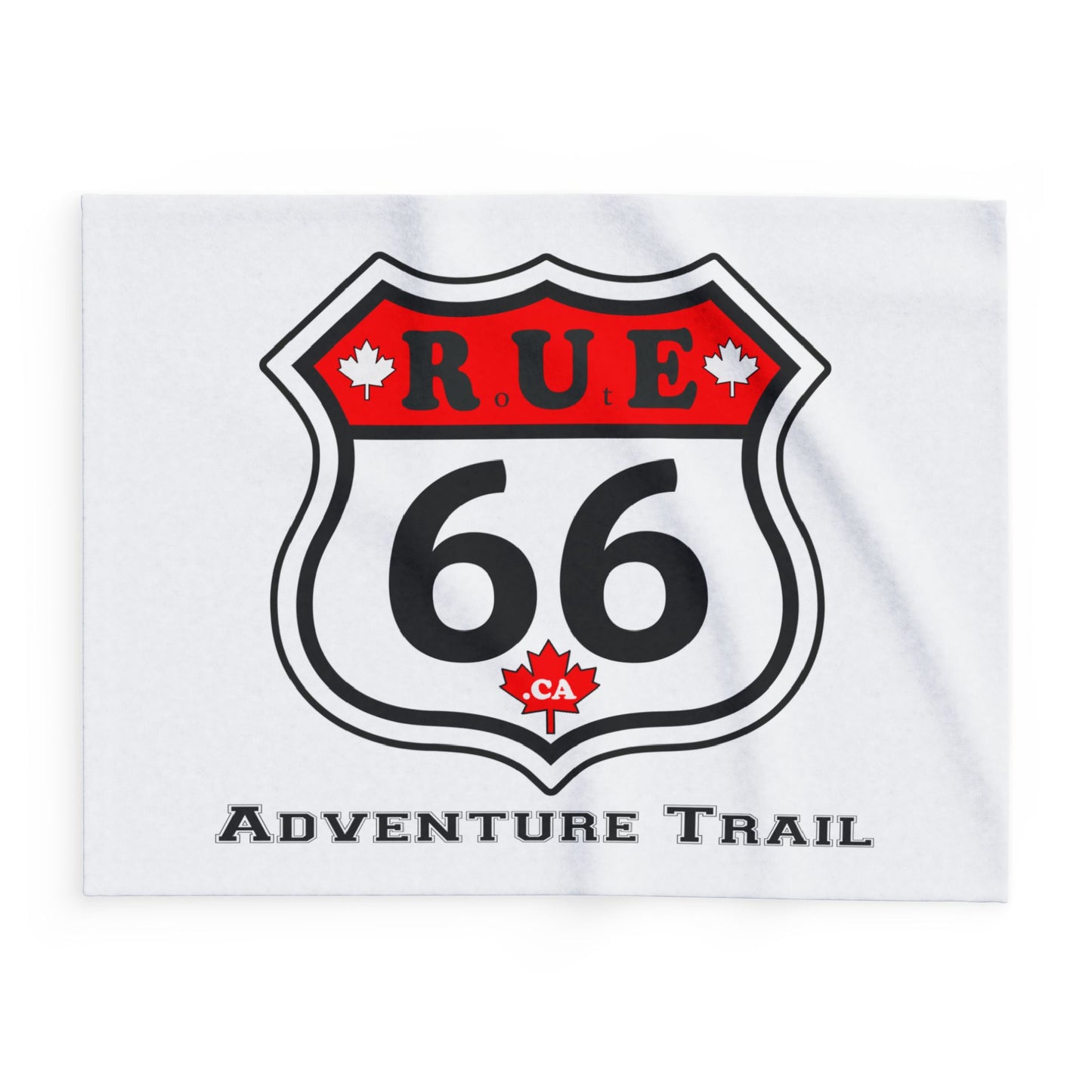 Arctic Fleece Blanket — R.U.E. 66 Adventure Trail Cozy Throw