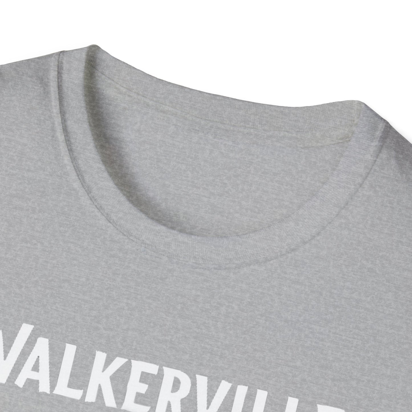 Walkerville We Support Our Own, Hardcore Local Leaf T-Shirt, Softstyle Graphic Tee, Unisex Casual Wear, Support Local Merch, Gift for Community Lovers