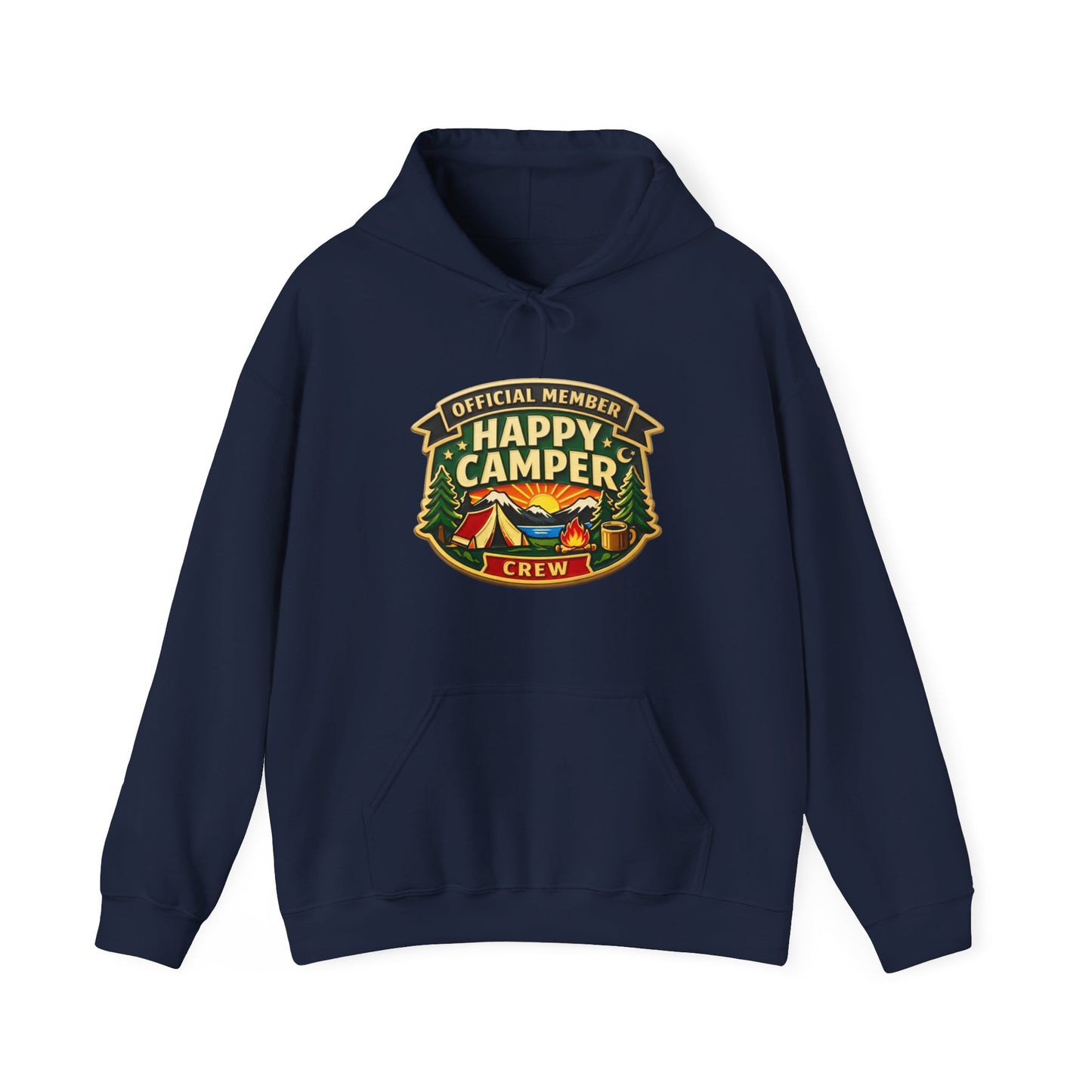 Happy Camper Crew Hoodie – *Official Member Happy Camping Crew - HappyCamperCrew.com
