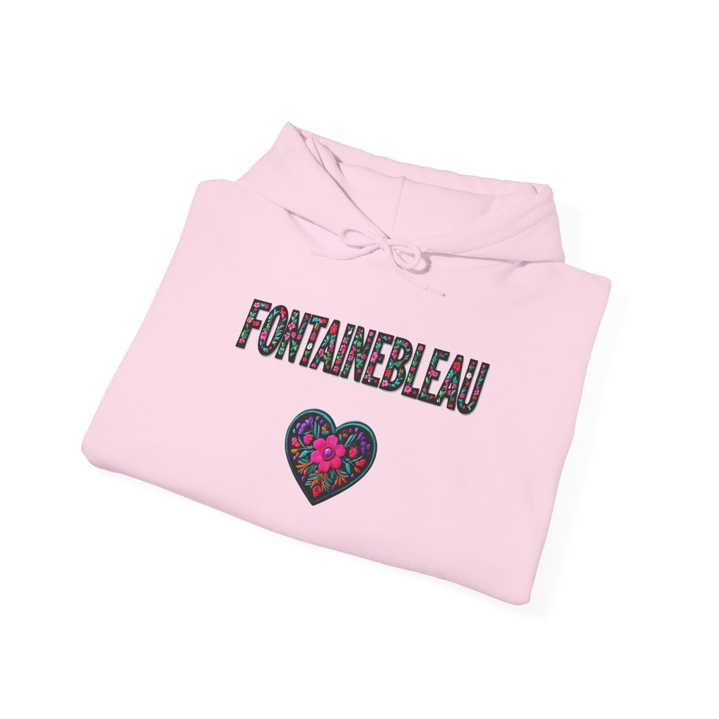 Fontainebleau Local Gal Flower c01-n11-hs005, Hooded Sweatshirt -  Unisex Heavy Blend™ Pullover, Casual Hoodie for Every Day, Gift for Friends, Support'n Locals -Local Pride Apparel Support Your Community