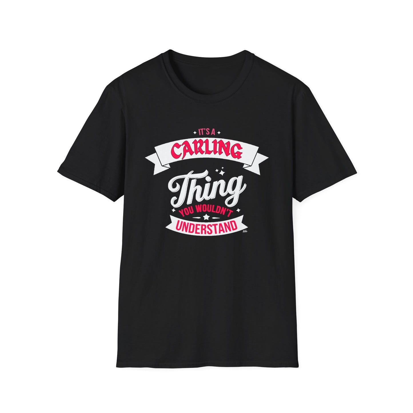 Carling THING T-Shirt, Softstyle Graphic Tee, Unisex Casual Wear, Support'n Locals Merch, Gift for Community Lovers, c02-n03-s003