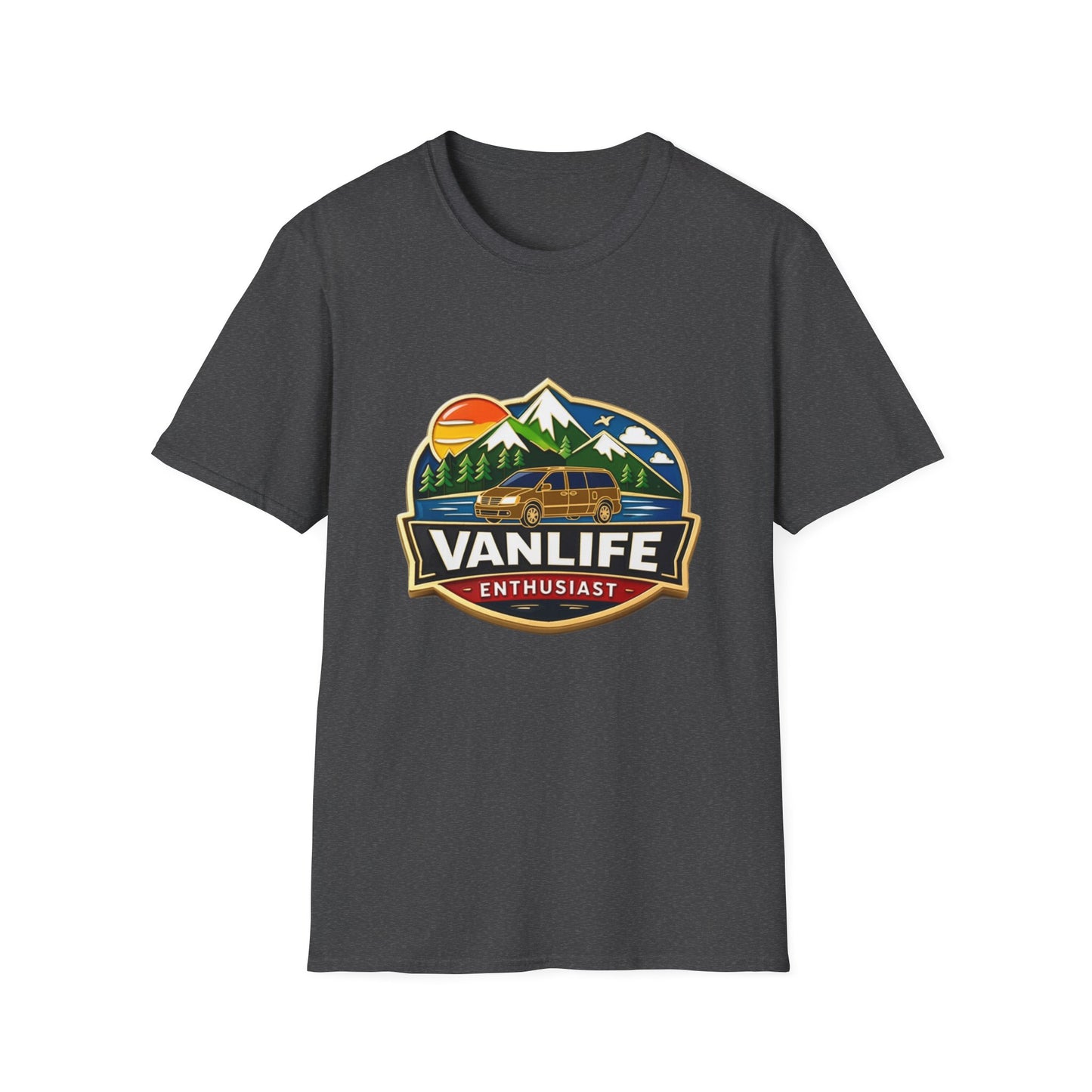 VanLife Enthusiast T-Shirt, Softstyle, Unisex VanLifeEnthusiast.com