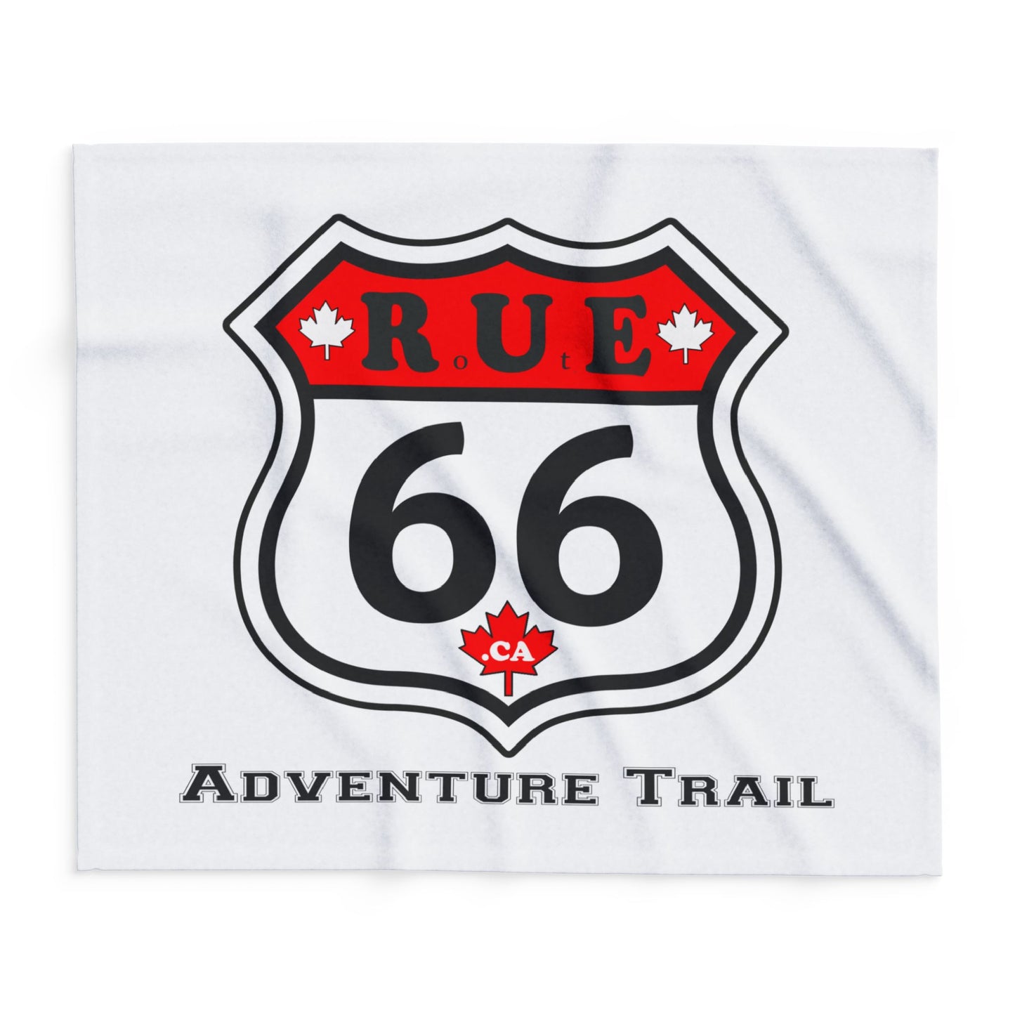 Arctic Fleece Blanket — R.U.E. 66 Adventure Trail Cozy Throw