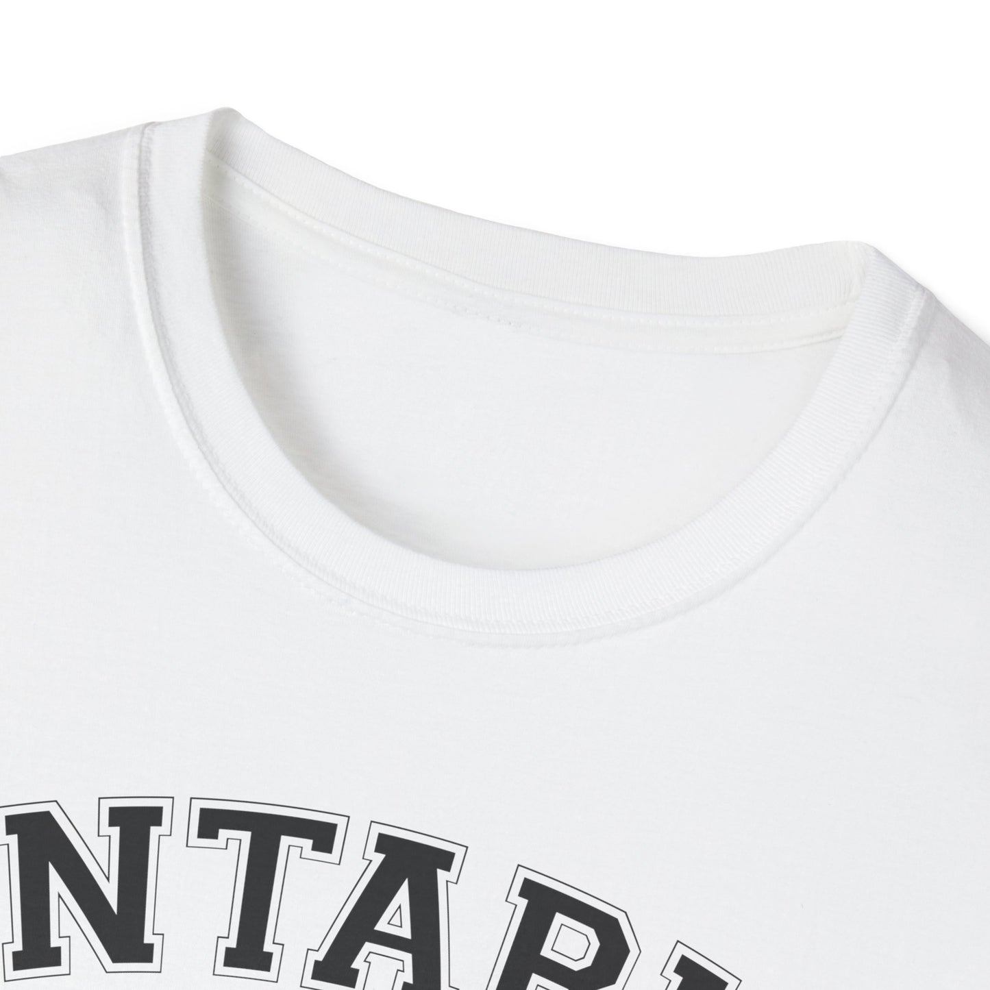 Ontario Rue 66 Adventure Trail White T-Shirt, Softstyle, Unisex - Rue66.ca