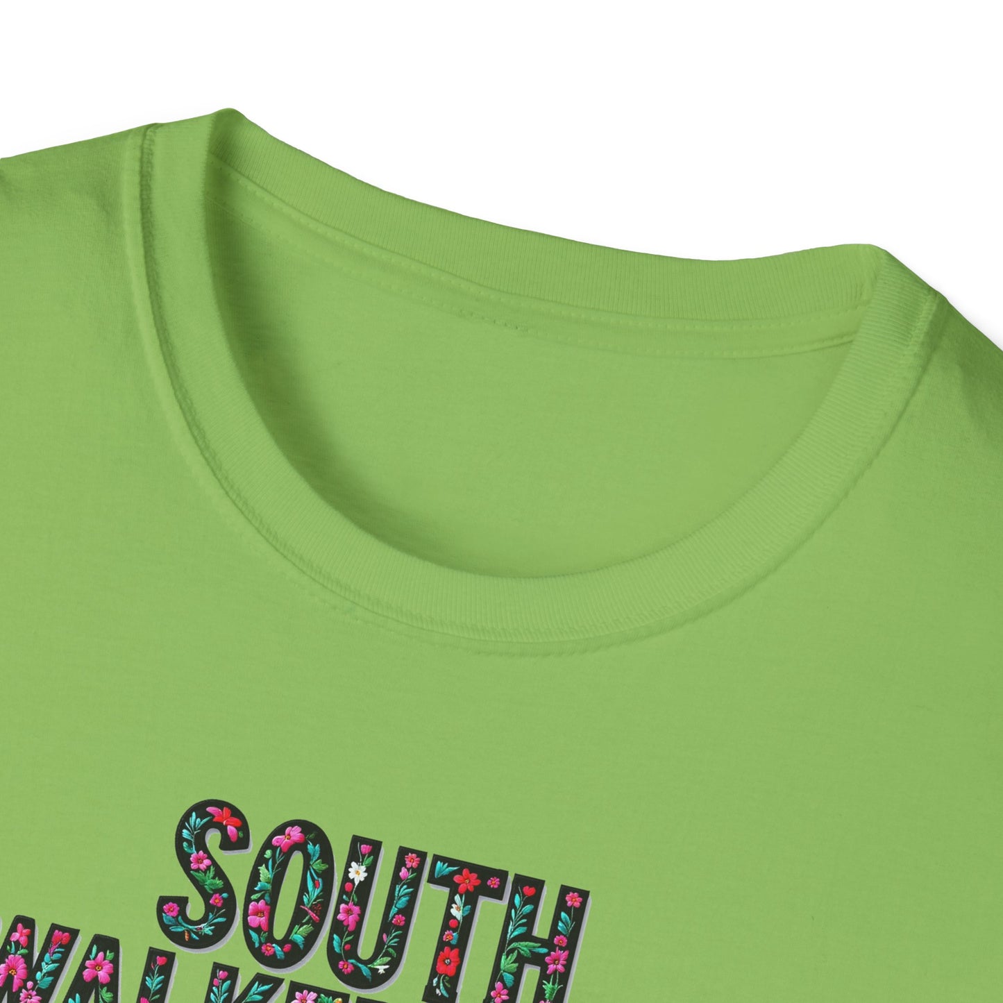 SOUTH WALKERVILLE Local Gal Flower-Heart T-Shirt, Softstyle Graphic Tee, Unisex Casual Wear, Support Local Merch, Gift for Community Lovers, Finkz WINDSOR