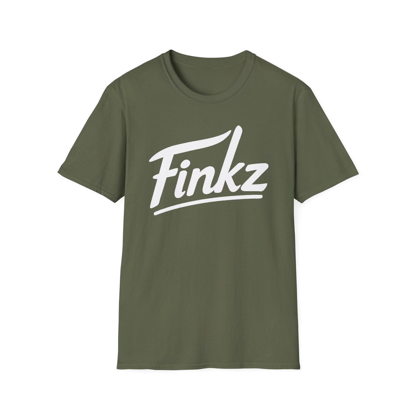 Finkz T-Shirt, Softstyle Graphic Tee, Unisex Casual Wear, Support Local Merch, Gift for Community Lovers