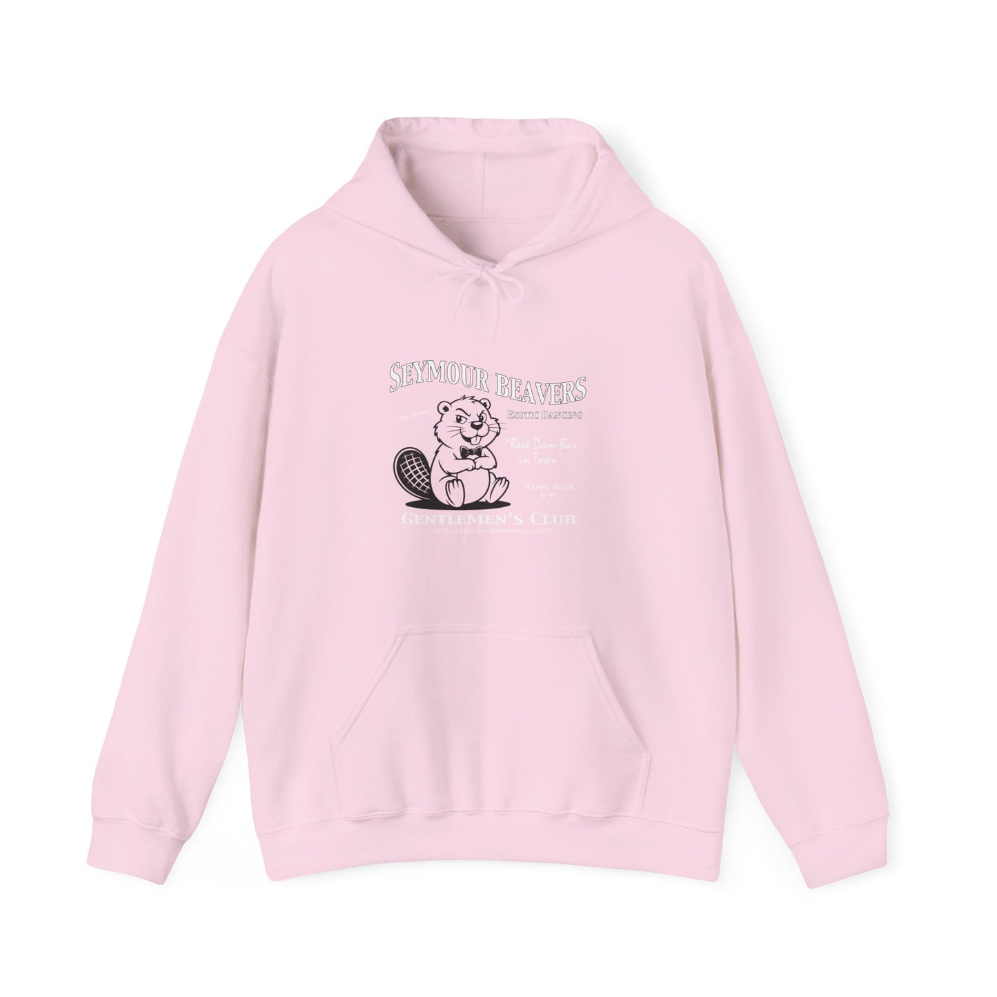 Seymour Beaver c00-n00-hs009, Hooded Sweatshirt -  Unisex Heavy Blend™ Pullover, Casual Hoodie for Every Day, Gift for Friends, Support'n Locals -Local Pride Apparel Support Your Community